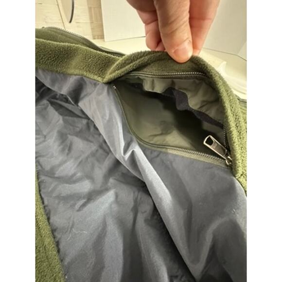 "L.L. Bean" RARE!! Reversible Mens Jacket SZ XL Reg. Fleece And Nylon Raincoat - Picture 9 of 16